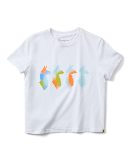 Cuatro Bitmap T-Shirt - Women's - White - US 5345