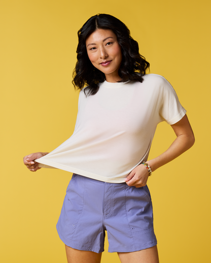 Empaca Boxy T-Shirt - Women's - Aster - US 2910