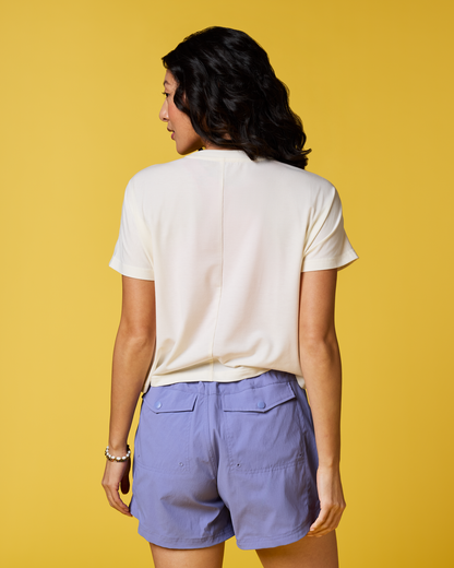 Empaca Boxy T-Shirt - Women's - Aster - US 2910