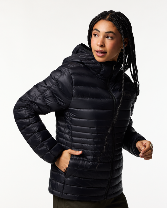 Fuego Down Hooded Jacket - Women's - Cotopaxi Black - US 7858