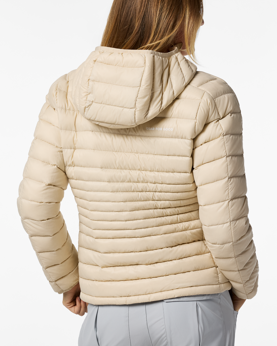 Fuego Down Hooded Jacket - Women's - Cotopaxi Cream - US 1364
