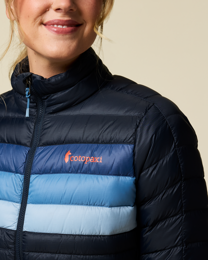 Fuego Down Jacket - Women's - Carbon Stripes - US 7259