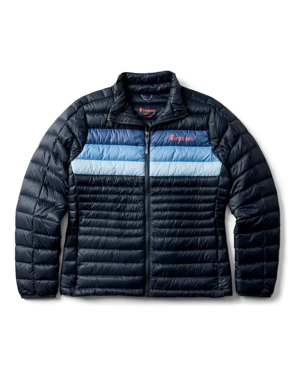 Fuego Down Jacket - Women's - Carbon Stripes - US 7259