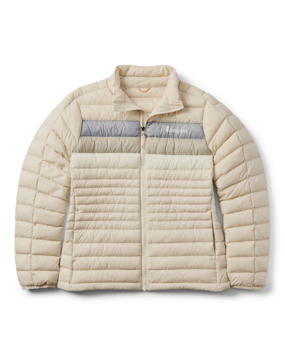 Fuego Down Jacket - Women's - Cream Stripes - US 1367