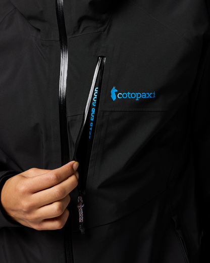 Impermeo 3L Hooded Shell Jacket - Women's - Cotopaxi Black - US 7482