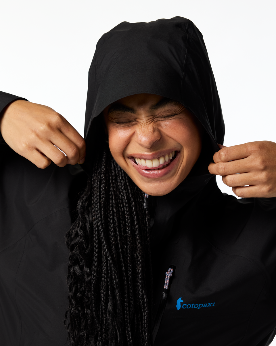 Impermeo 3L Hooded Shell Jacket - Women's - Cotopaxi Black - US 7482