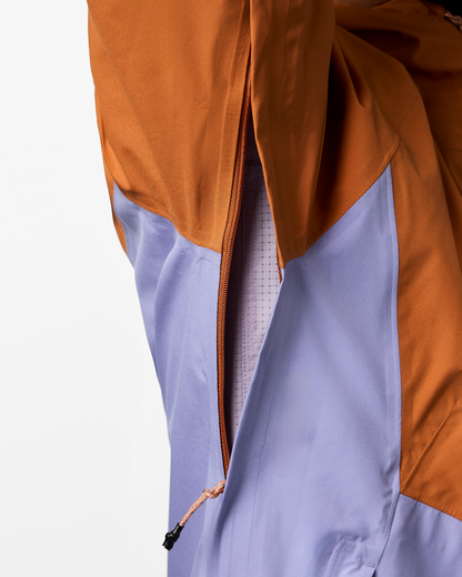 Impermeo 3L Hooded Shell Jacket - Women's - Whiskey/Aster - US 1201