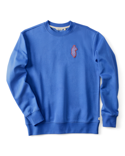 Lava Llama Crew Sweatshirt - Women's - Azure - US 2231
