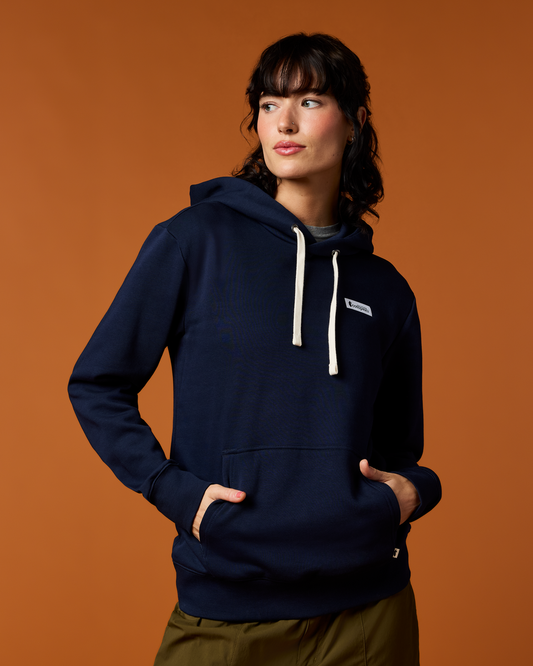 Llama Patch Pullover Hoodie - Women's - Maritime - US 4221