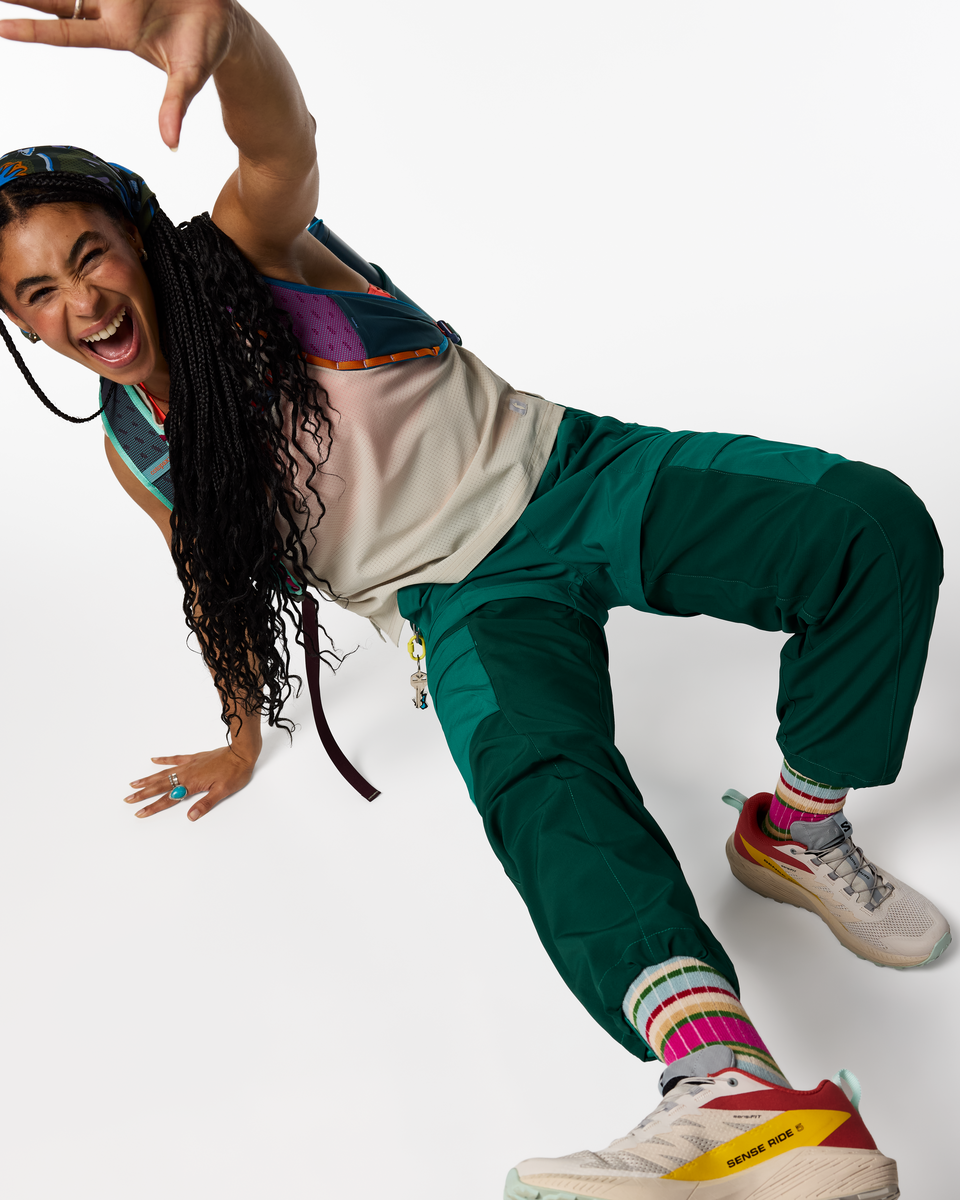 Losdos Zip-Off Pant - Women's - Malachite/Kale - US 6164