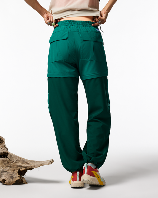 Losdos Zip-Off Pant - Women's - Malachite/Kale - US 6164