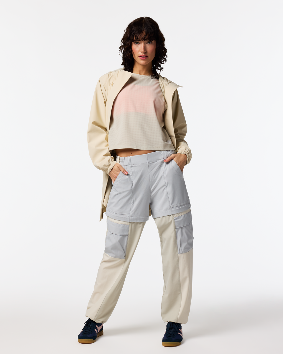 Losdos Zip-Off Pant - Women's - Vapor/Mineral - US 7074