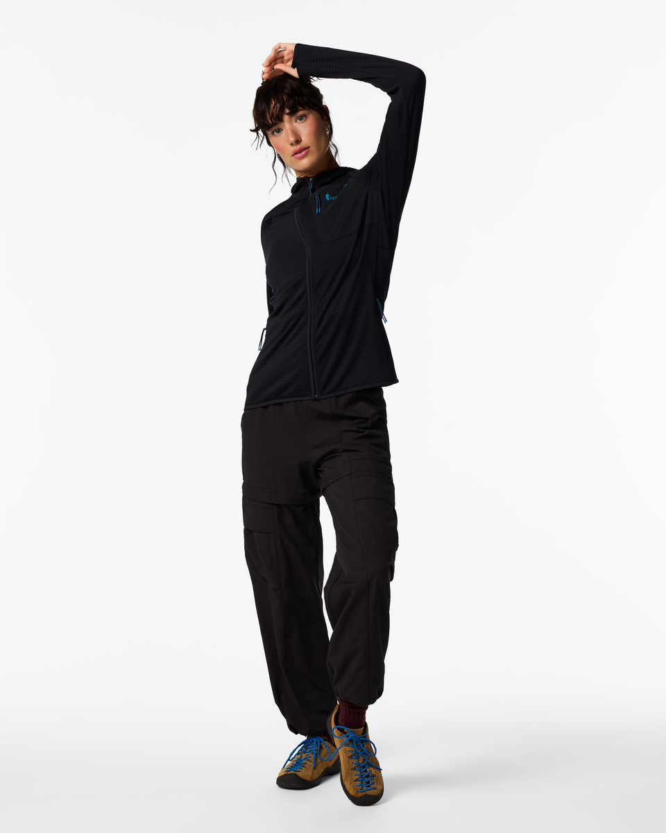 Otero Fleece Full-Zip Hooded Jacket - Women's - Cotopaxi Black - US 2995