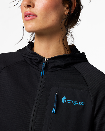 Otero Fleece Full-Zip Hooded Jacket - Women's - Cotopaxi Black - US 2995