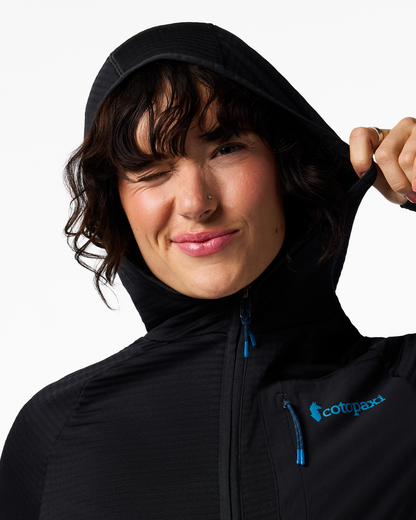 Otero Fleece Full-Zip Hooded Jacket - Women's - Cotopaxi Black - US 2995