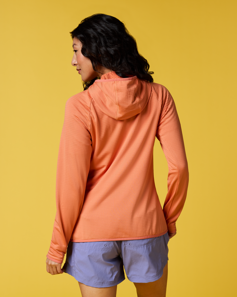 Otero Fleece Full-Zip Hooded Jacket - Women's - Grapefruit - US 2665