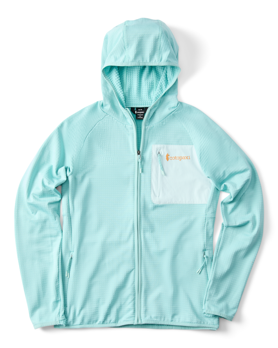 Otero Fleece Full-Zip Hooded Jacket - Women's - Tide Pool - US 8081