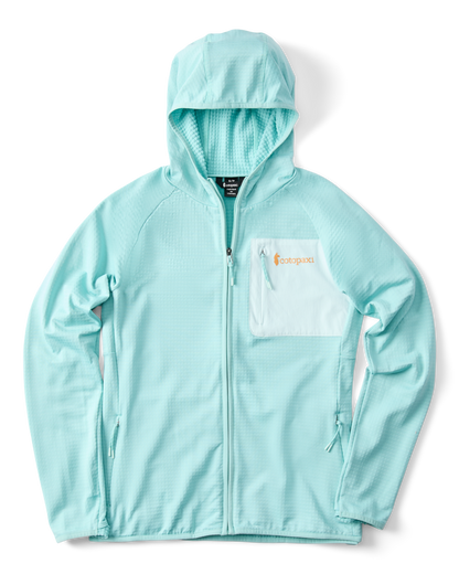 Otero Fleece Full-Zip Hooded Jacket - Women's - Tide Pool - US 8081