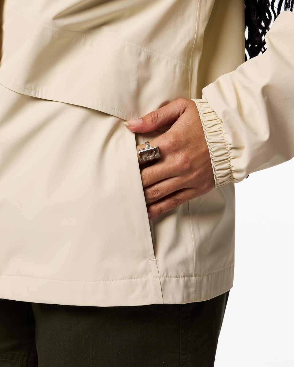 Rayu Rain Jacket - Women's - Cream - US 1962