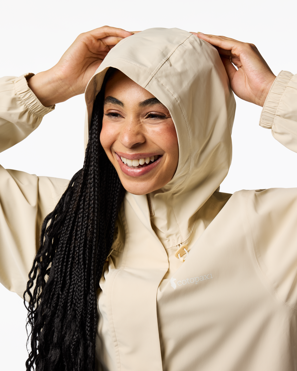 Rayu Rain Jacket - Women's - Cream - US 1962