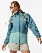 Rayu Rain Jacket - Women's - Everglade/Tide Pool - US 1424
