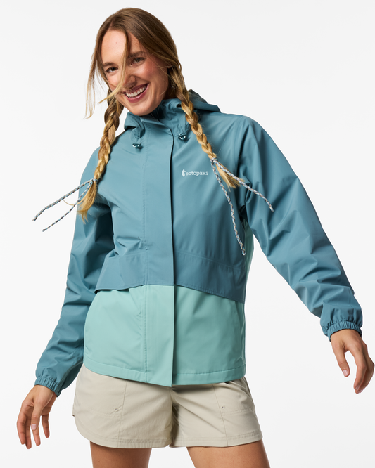 Rayu Rain Jacket - Women's - Everglade/Tide Pool - US 1424