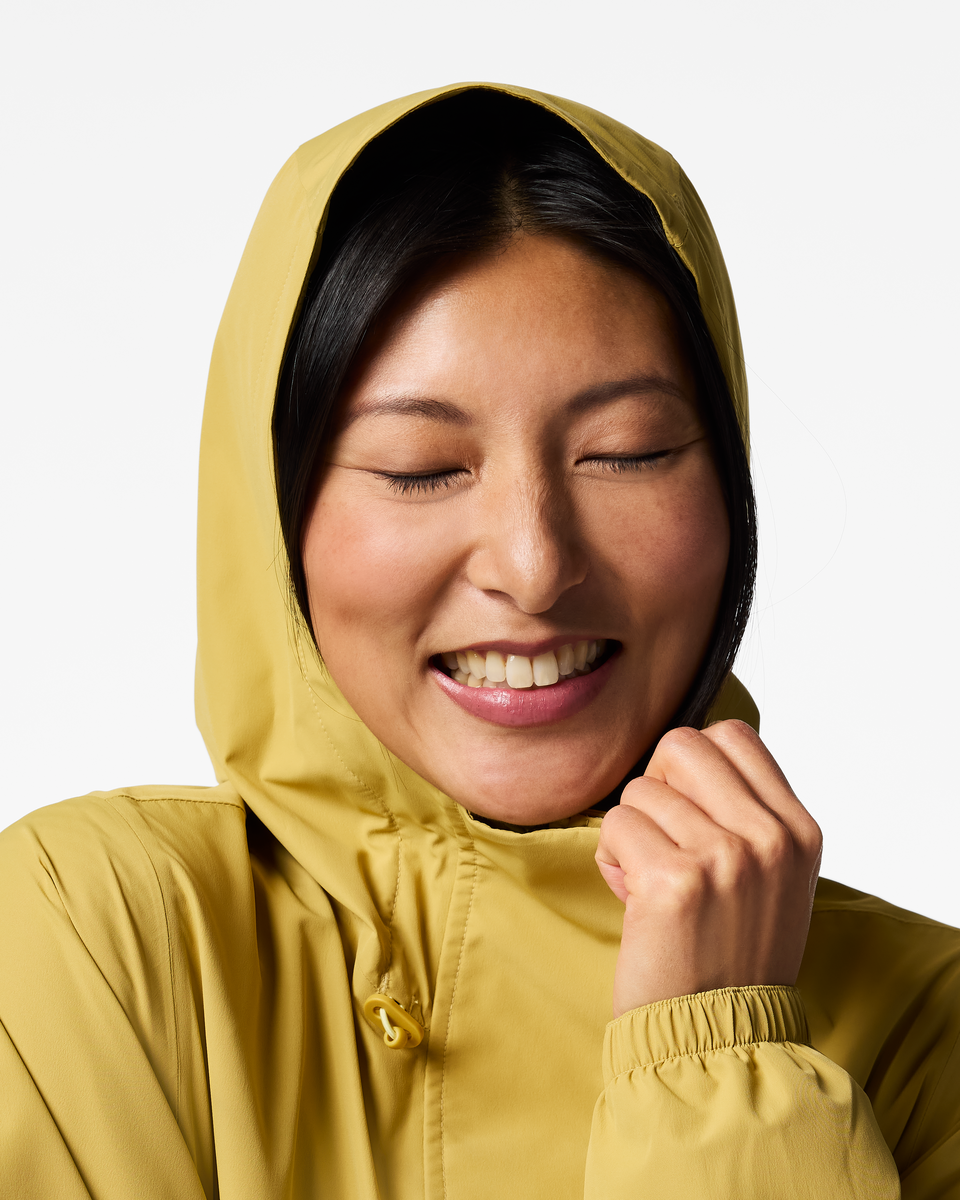 Rayu Rain Jacket - Women's - Husk/Honeydew - US 6163