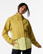 Rayu Rain Jacket - Women's - Husk/Honeydew - US 6163