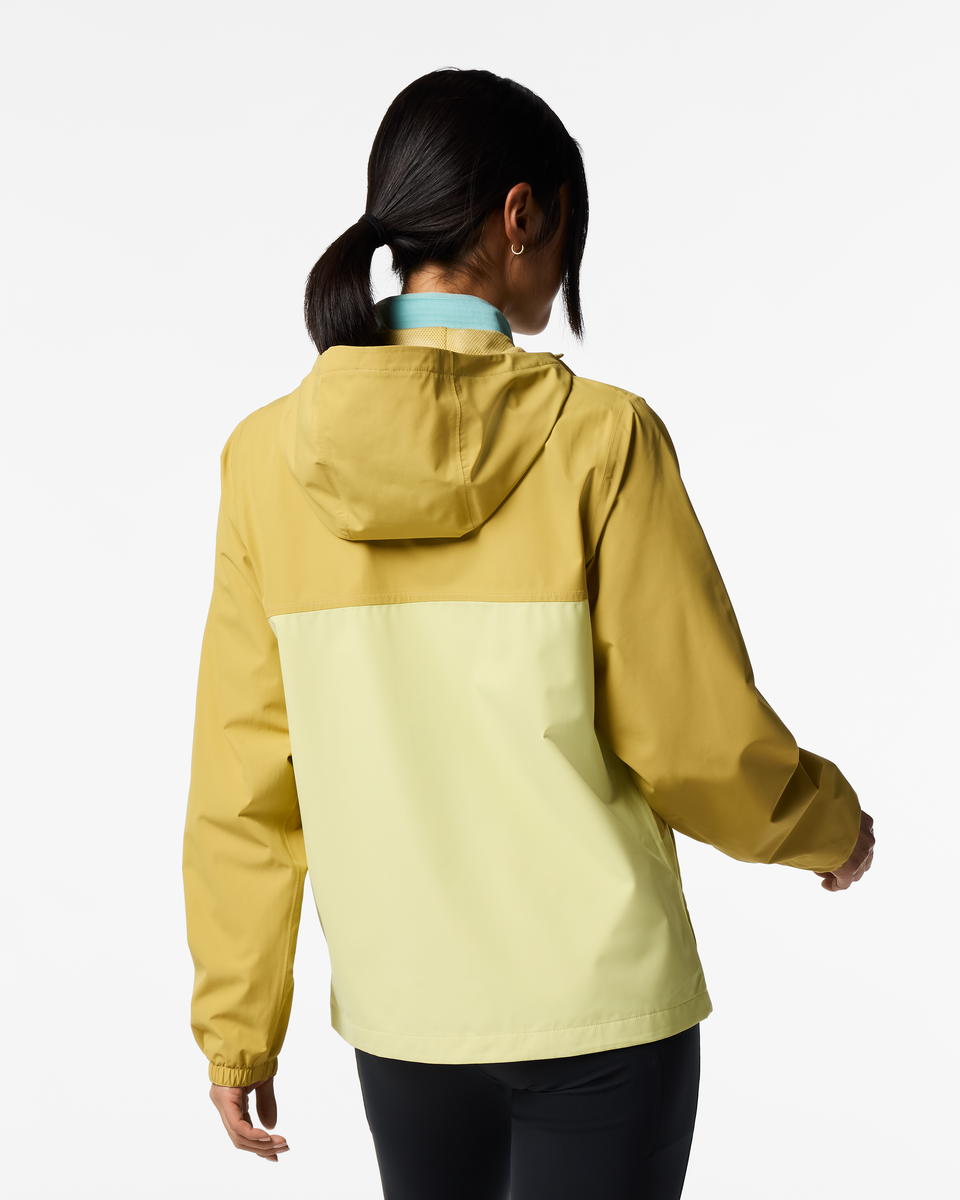 Rayu Rain Jacket - Women's - Husk/Honeydew - US 6163