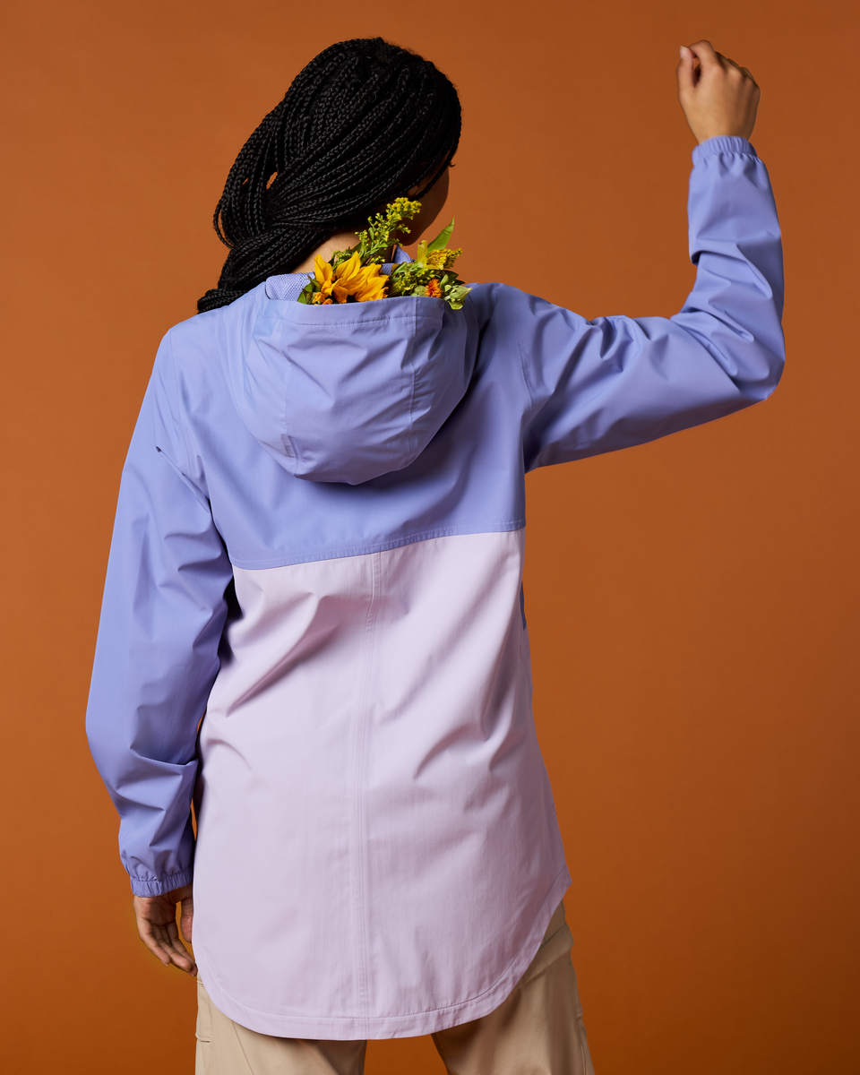 Rayu Rain Parka - Women's - Aster/Moonbeam - US 5914