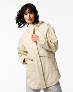 Rayu Rain Parka - Women's - Cream - US 2639