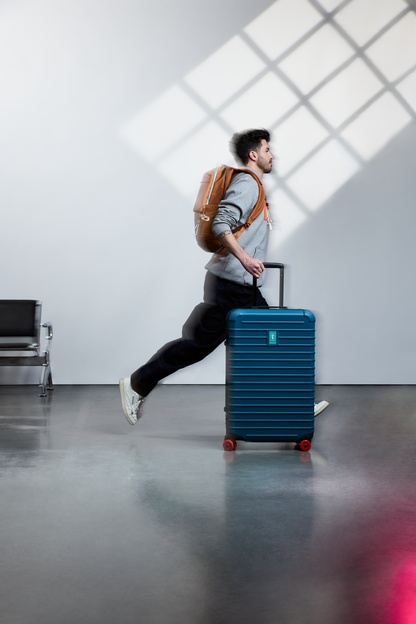 Coraza Suitcase - Medium Checked - Blue Spruce - US 2674