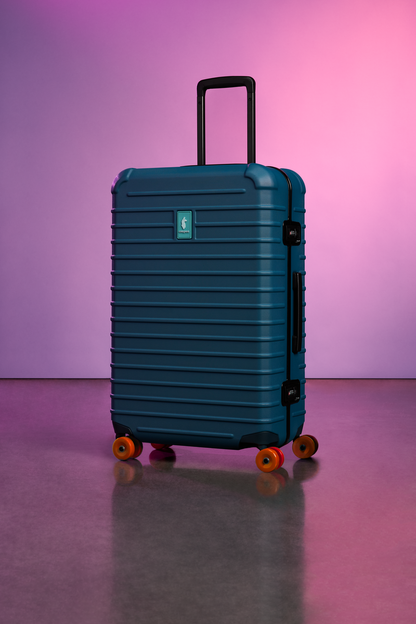 Coraza Suitcase - Medium Checked - Blue Spruce - US 2674