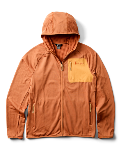 Otero Fleece Full-Zip Hooded Jacket - Men's - Whiskey - US 4645