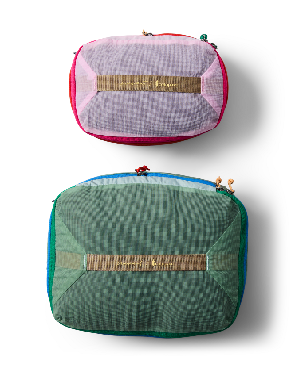 Cotopaxi X FP Movement Expandable Cubo Bundle - Powder Pink/Sterline Blue - US 7848