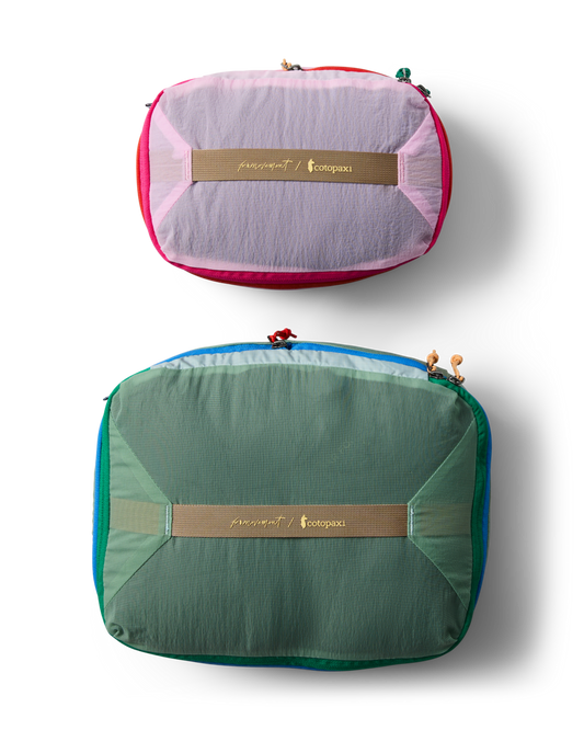 Cotopaxi X FP Movement Expandable Cubo Bundle - Powder Pink/Sterline Blue - US 7848
