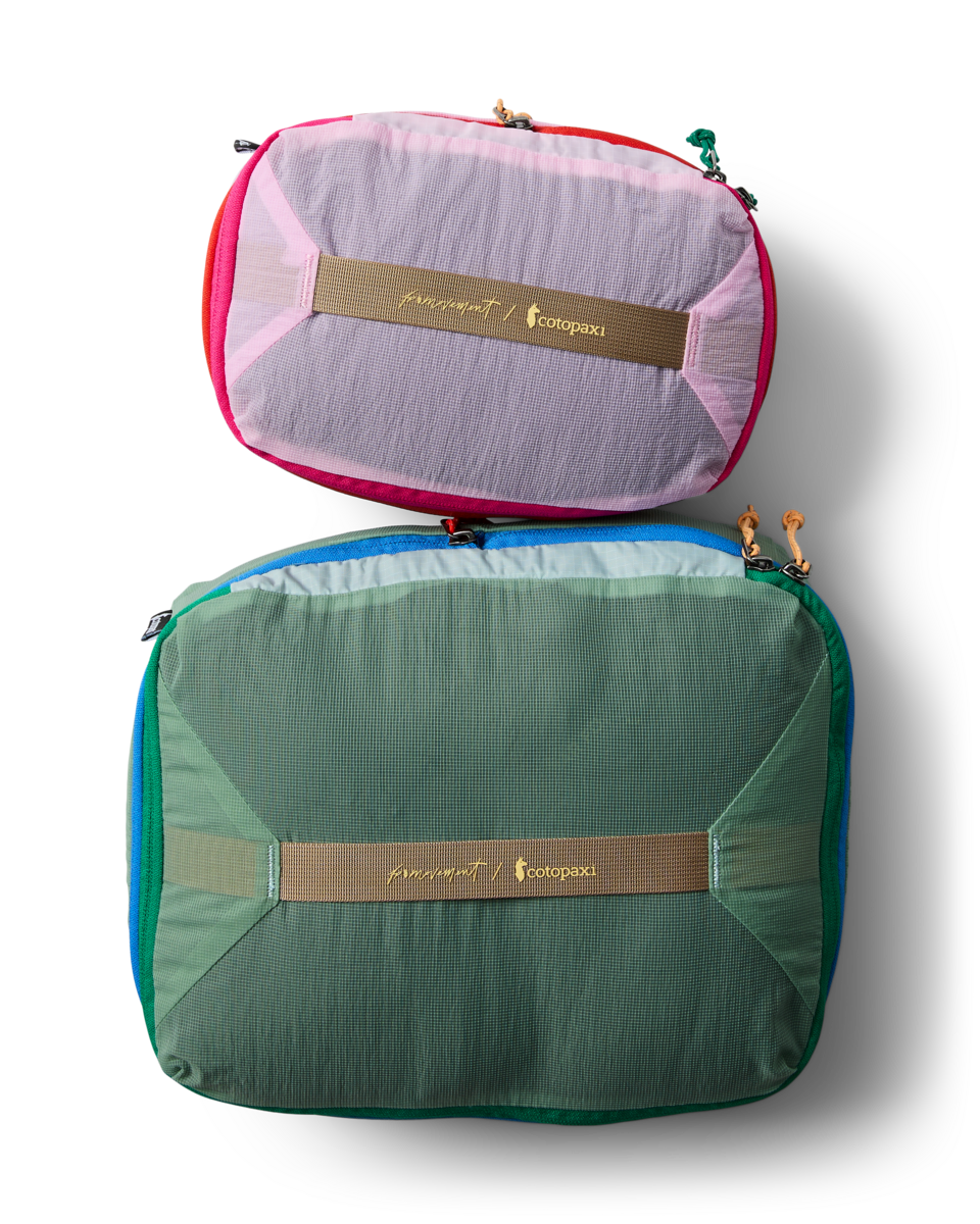 Cotopaxi X FP Movement Expandable Cubo Bundle - Powder Pink/Sterline Blue - US 7848