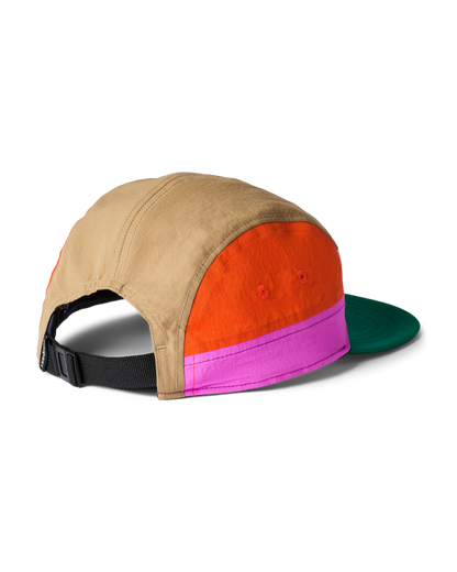 Cotopaxi X FP Movement Tech 5-Panel Hat - Powder Pink/Green Glow - US 1351