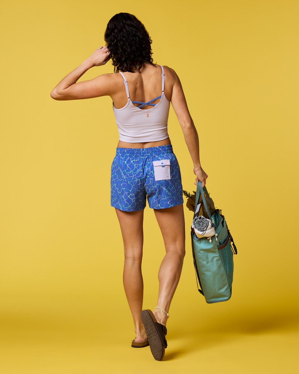 Brinco 3" Short - Print - Women's - Splash Azure - US 1754