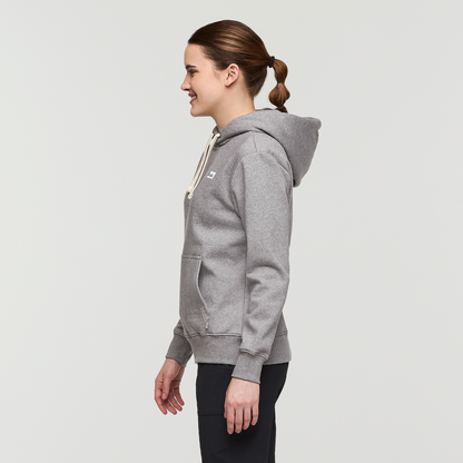 Llama Patch Pullover Hoodie - Women's - Heather Grey - US 4783