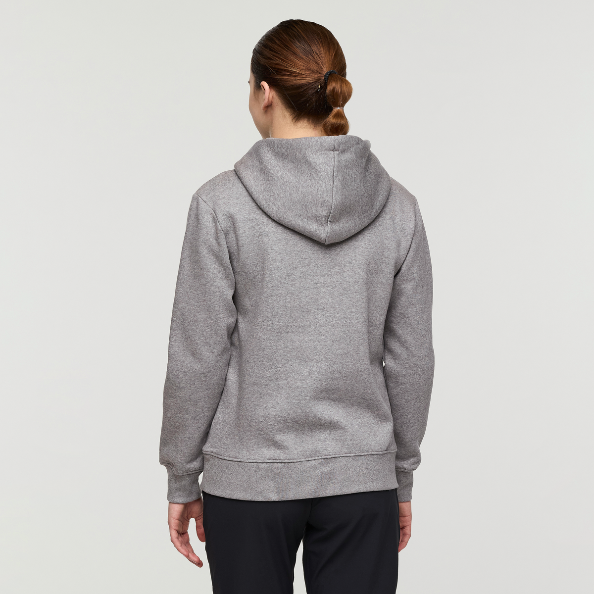 Llama Patch Pullover Hoodie - Women's - Heather Grey - US 4783