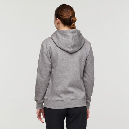 Llama Patch Pullover Hoodie - Women's - Heather Grey - US 4783