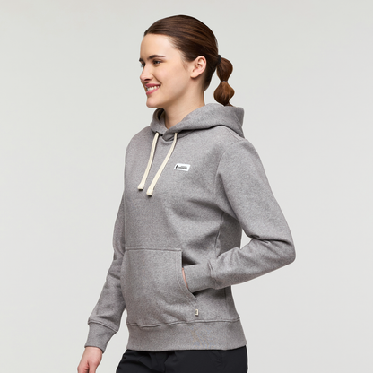 Llama Patch Pullover Hoodie - Women's - Heather Grey - US 4783