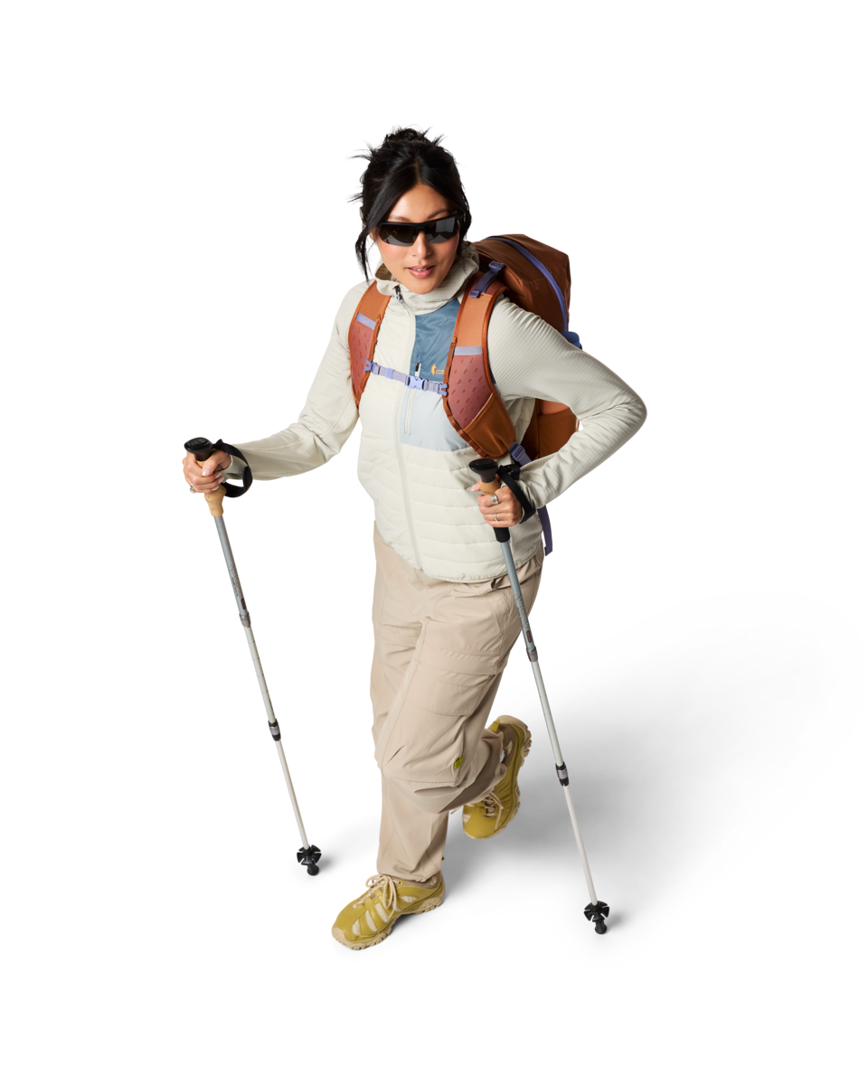 Acodo Hybrid Hooded Jacket - Women's - Chalk/Mineral - US 6496