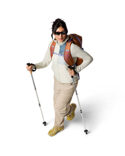Acodo Hybrid Hooded Jacket - Women's - Chalk/Mineral - US 6496