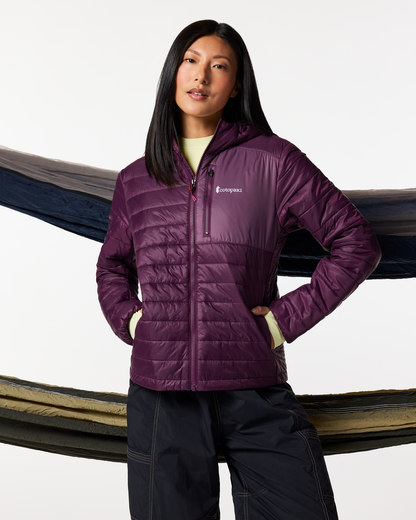 Acodo Insulated Hooded Jacket - Women's - Acai - US 4949