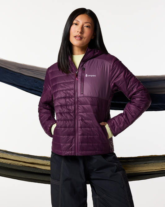 Acodo Insulated Hooded Jacket - Women's - Acai - US 4949