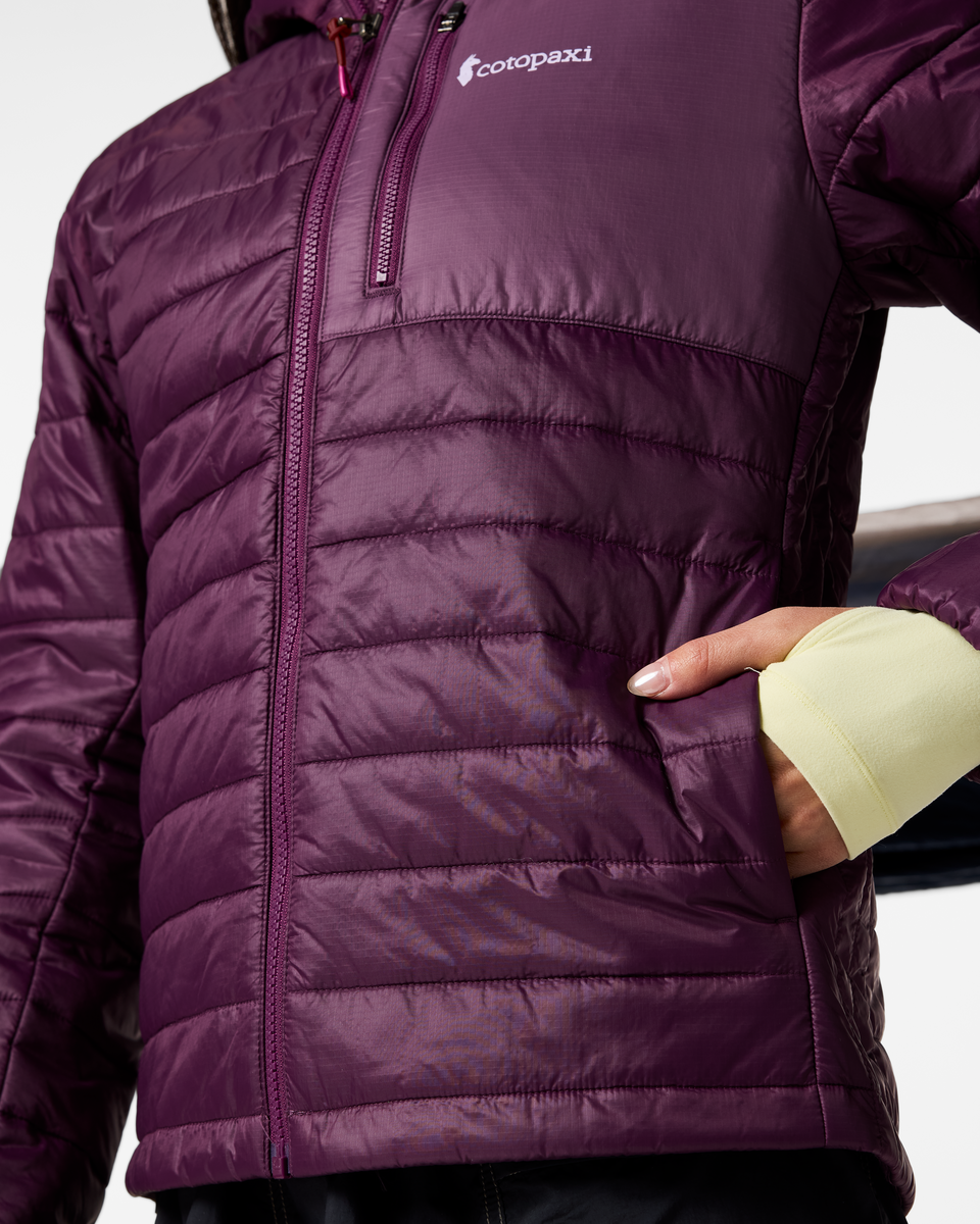 Acodo Insulated Hooded Jacket - Women's - Acai - US 4949