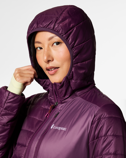 Acodo Insulated Hooded Jacket - Women's - Acai - US 4949