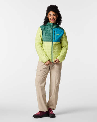 Acodo Insulated Hooded Jacket - Women's - Juniper/Firefly - US 7429